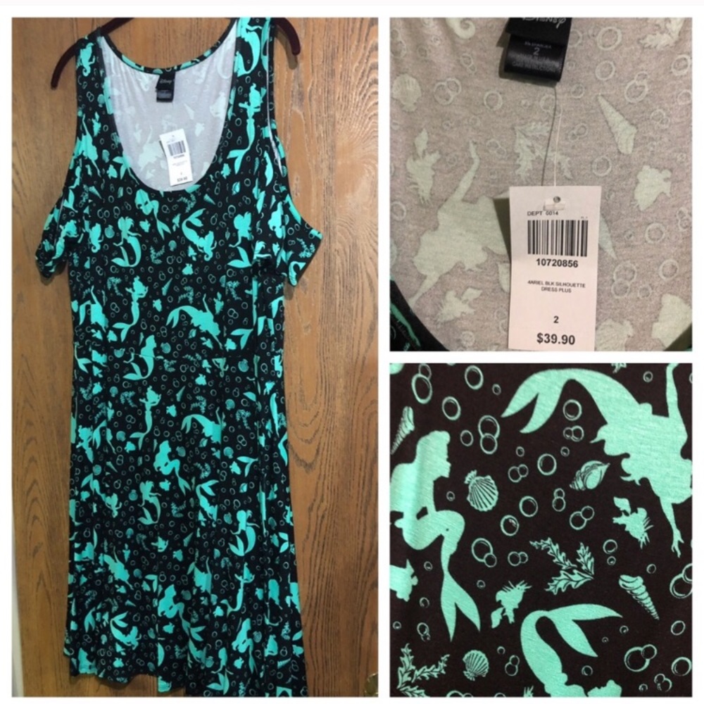 Little Mermaid Ariel Dress 2x